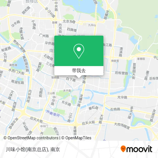 川味小馆(南京总店)地图