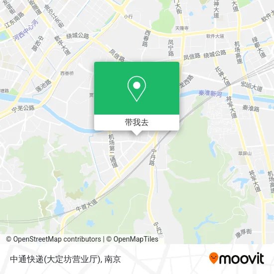 中通快递(大定坊营业厅)地图