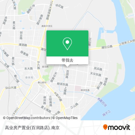 高业房产置业(百润路店)地图