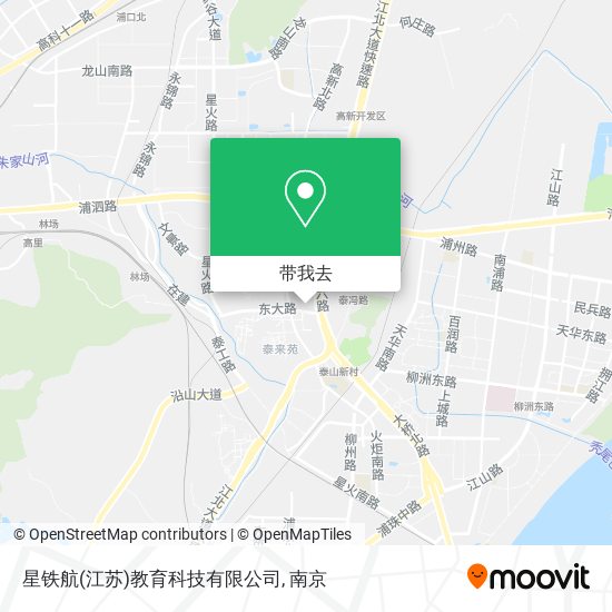 星铁航(江苏)教育科技有限公司地图