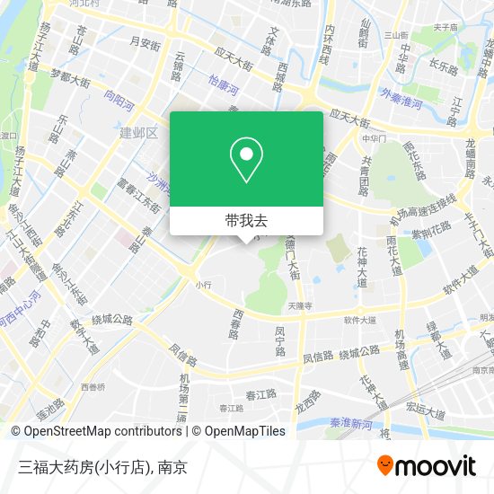 三福大药房(小行店)地图