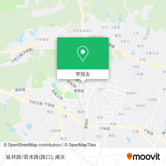 延祥路/若水路(路口)地图