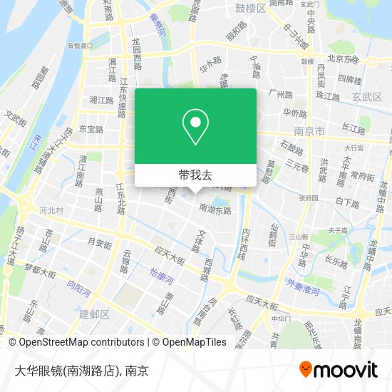 大华眼镜(南湖路店)地图