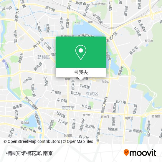 榴园宾馆榴花寓地图