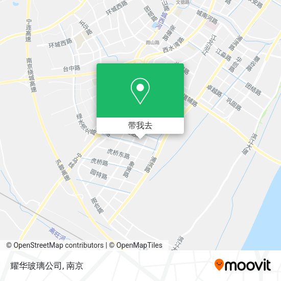 耀华玻璃公司地图