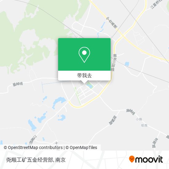 尧顺工矿五金经营部地图