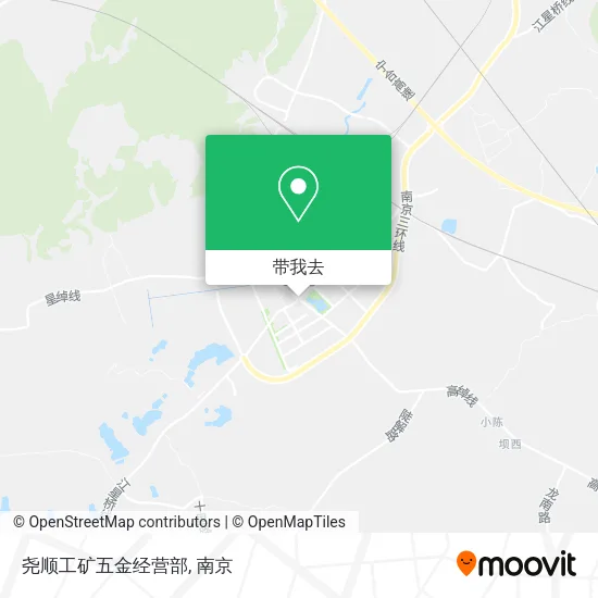 尧顺工矿五金经营部地图
