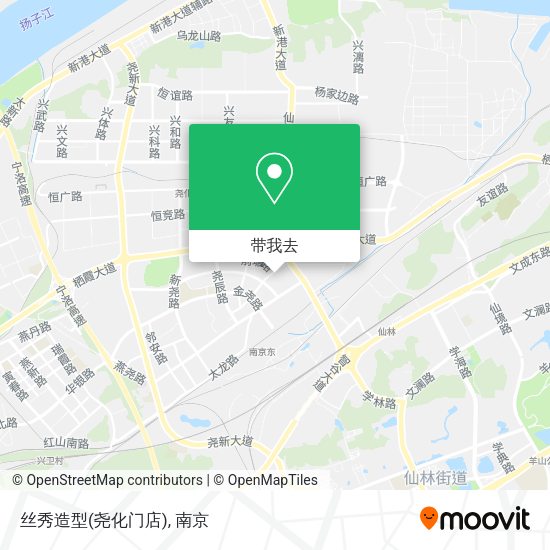 丝秀造型(尧化门店)地图