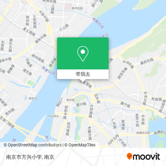 南京市方兴小学地图