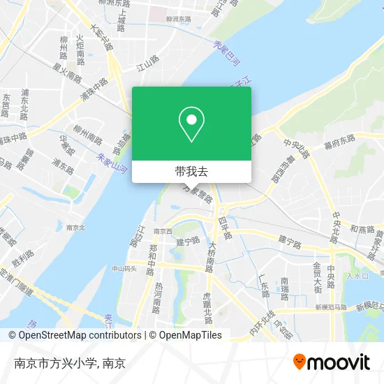 南京市方兴小学地图