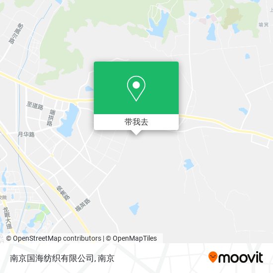 南京国海纺织有限公司地图