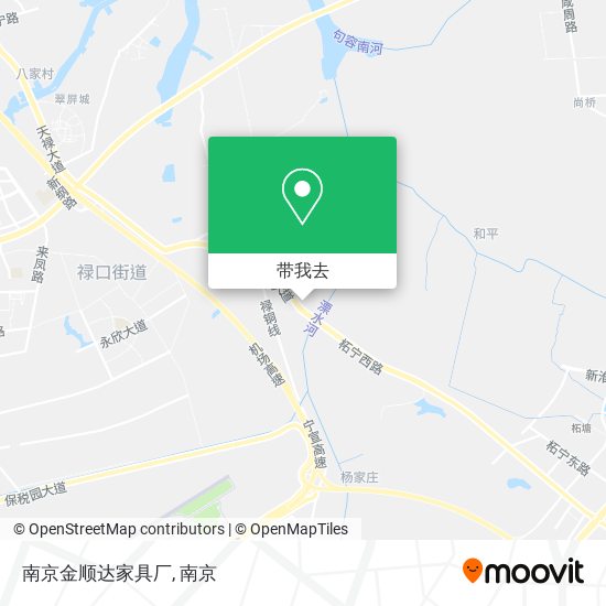 南京金顺达家具厂地图