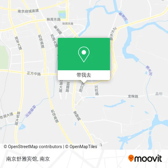 南京舒雅宾馆地图