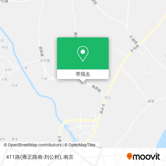 411路(雍正路南-刘公村)地图