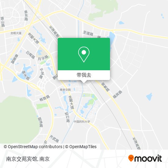 南京交苑宾馆地图
