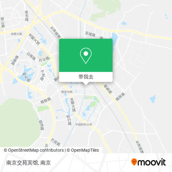 南京交苑宾馆地图