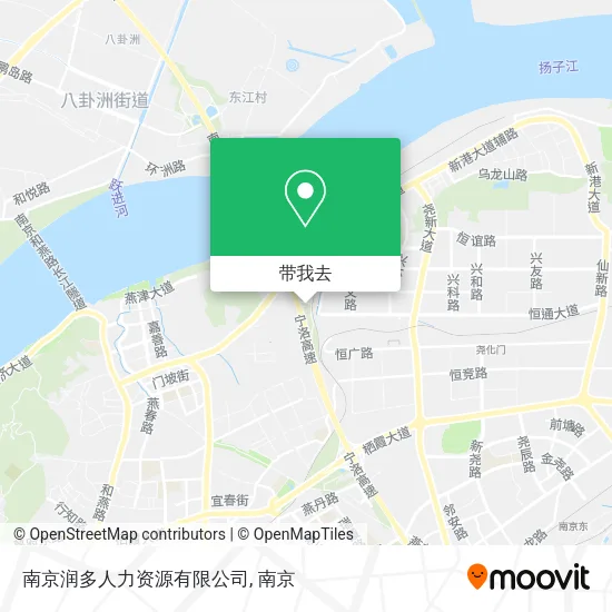 南京润多人力资源有限公司地图