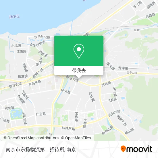 南京市东扬物流第二招待所地图