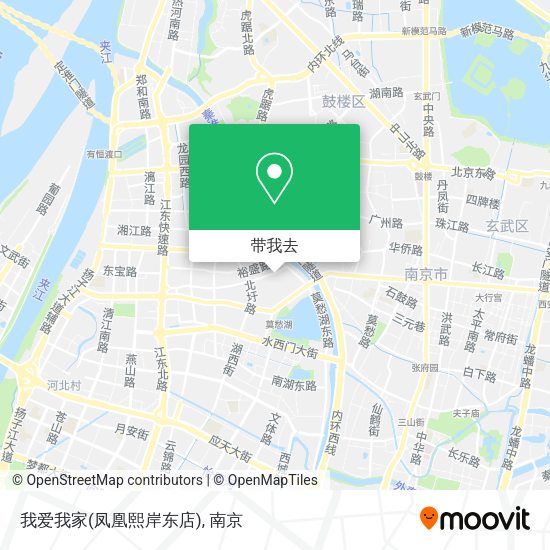 我爱我家(凤凰熙岸东店)地图