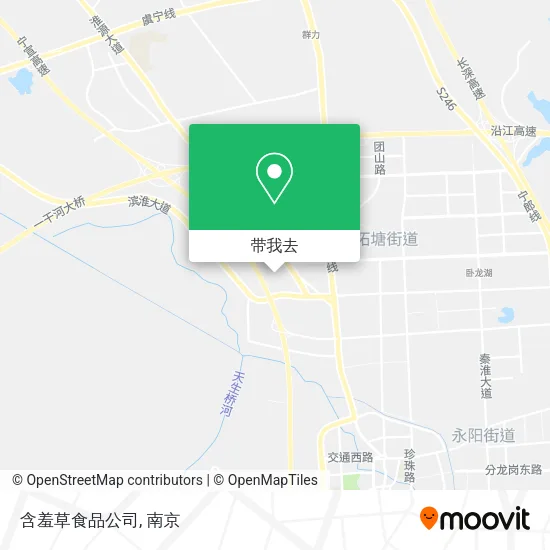 含羞草食品公司地图