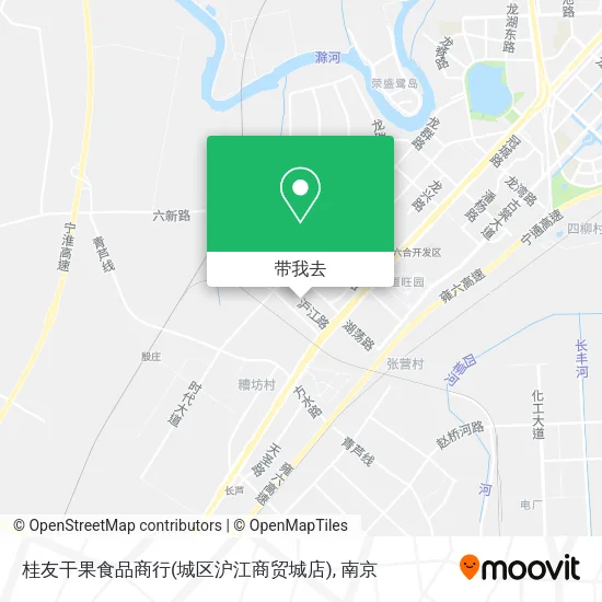 桂友干果食品商行(城区沪江商贸城店)地图