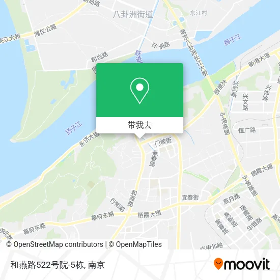 和燕路522号院-5栋地图