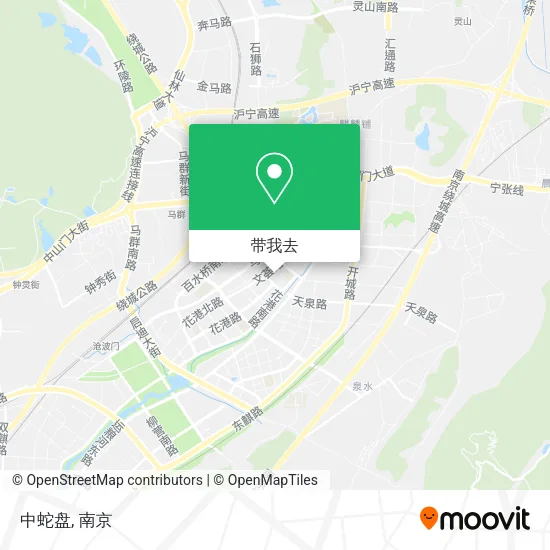 中蛇盘地图