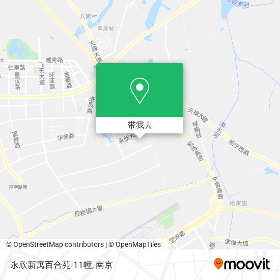 永欣新寓百合苑-11幢地图