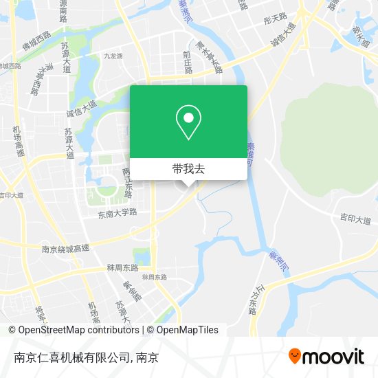 南京仁喜机械有限公司地图