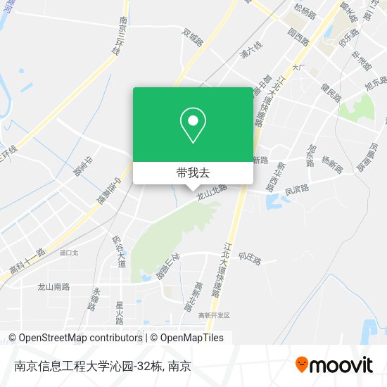南京信息工程大学沁园-32栋地图