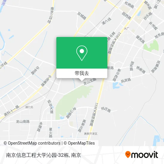 南京信息工程大学沁园-32栋地图