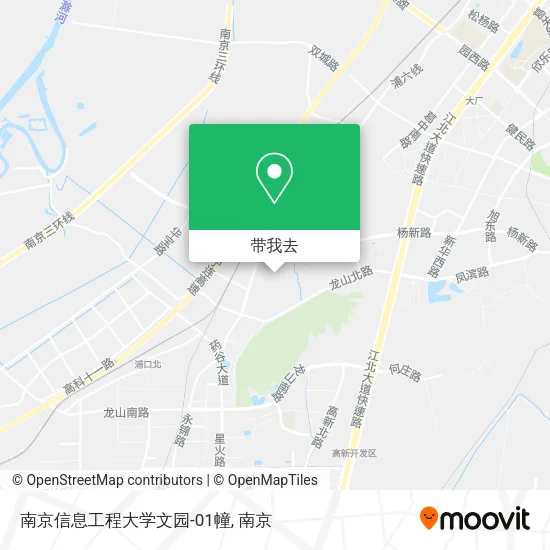 南京信息工程大学文园-01幢地图