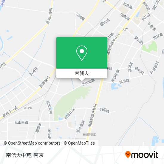 南信大中苑地图
