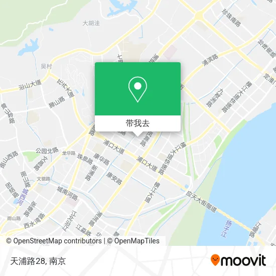 天浦路28地图