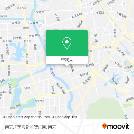 南京江宁高新区智汇园地图