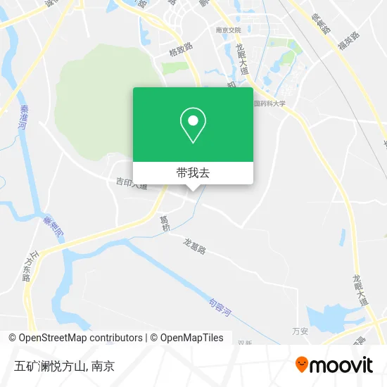 五矿澜悦方山地图