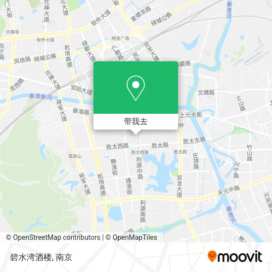碧水湾酒楼地图