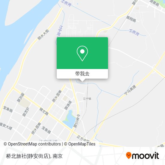 桥北旅社(静安街店)地图