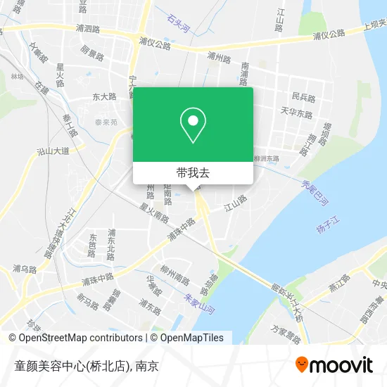 童颜美容中心(桥北店)地图