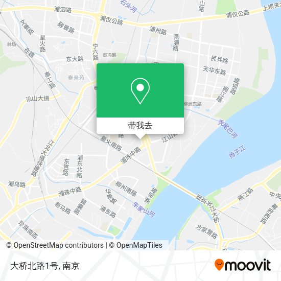 大桥北路1号地图