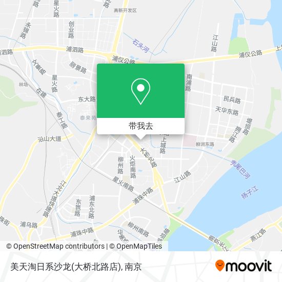 美天淘日系沙龙(大桥北路店)地图