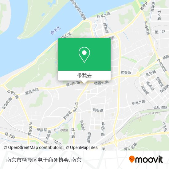 南京市栖霞区电子商务协会地图