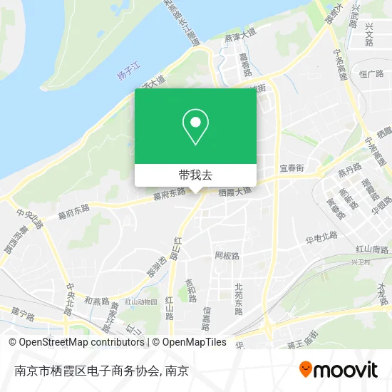 南京市栖霞区电子商务协会地图