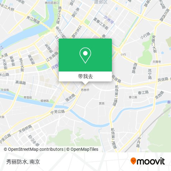 秀丽防水地图