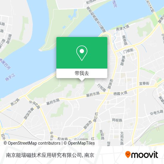 南京能瑞磁技术应用研究有限公司地图