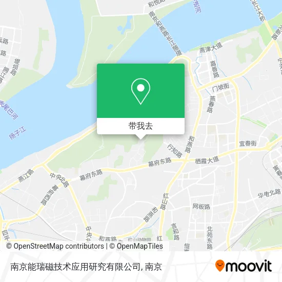 南京能瑞磁技术应用研究有限公司地图