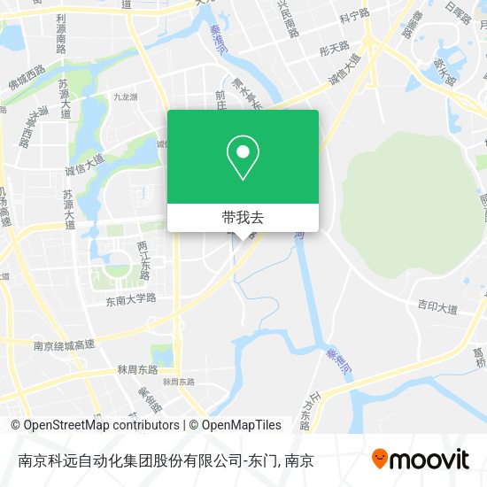 南京科远自动化集团股份有限公司-东门地图