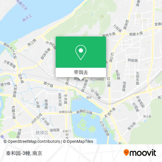 泰和园-3幢地图