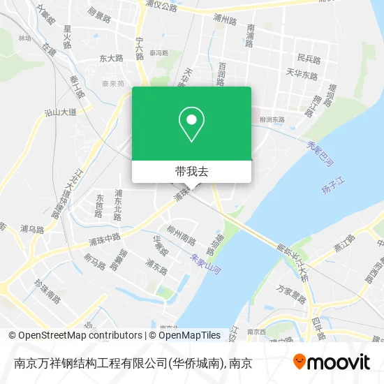 南京万祥钢结构工程有限公司(华侨城南)地图