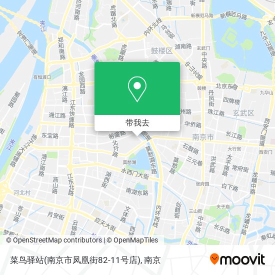 菜鸟驿站(南京市凤凰街82-11号店)地图